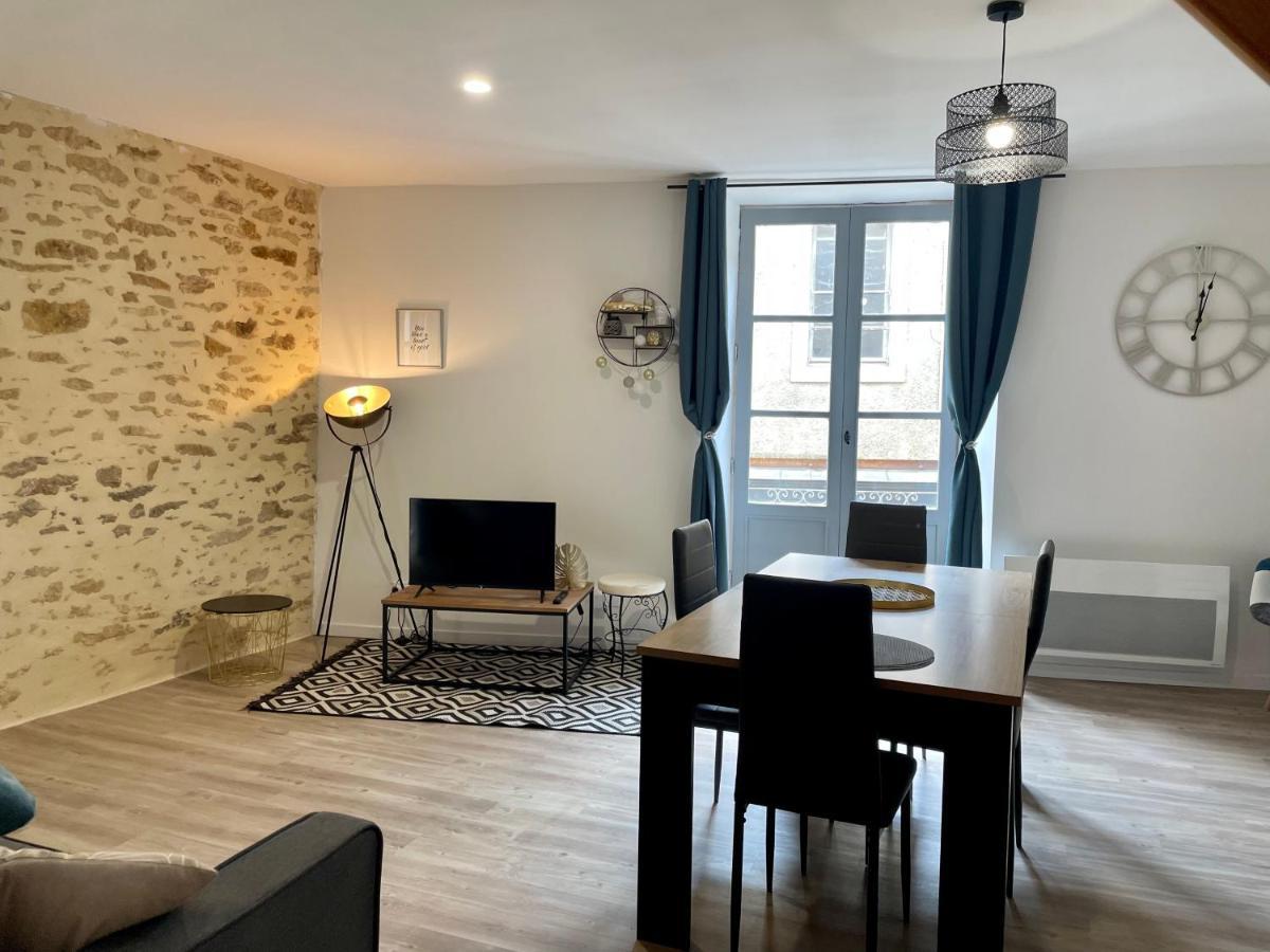 Au Charme De Sarlat Leilighet Eksteriør bilde