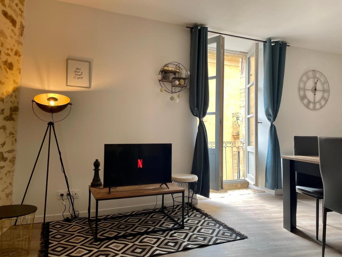 Au Charme De Sarlat Leilighet Eksteriør bilde
